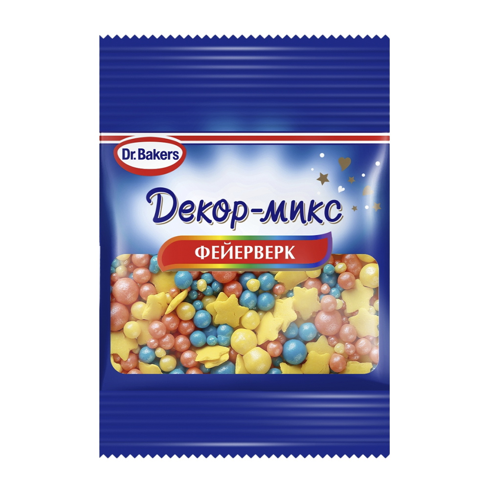 Изображение товара Посыпка Dr. Bakers Фейерверк 10г