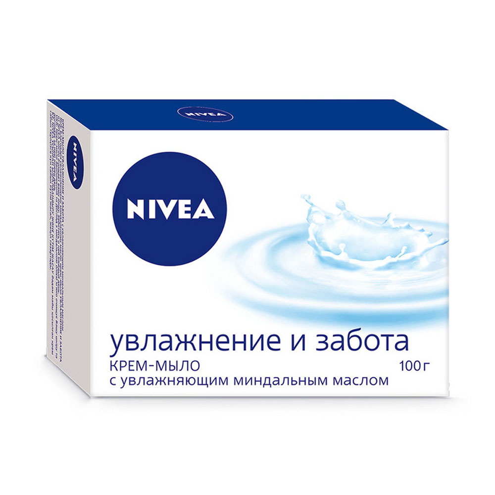 Изображение товара Крем-Мыло Nivea Увлажнение и Забота 100г