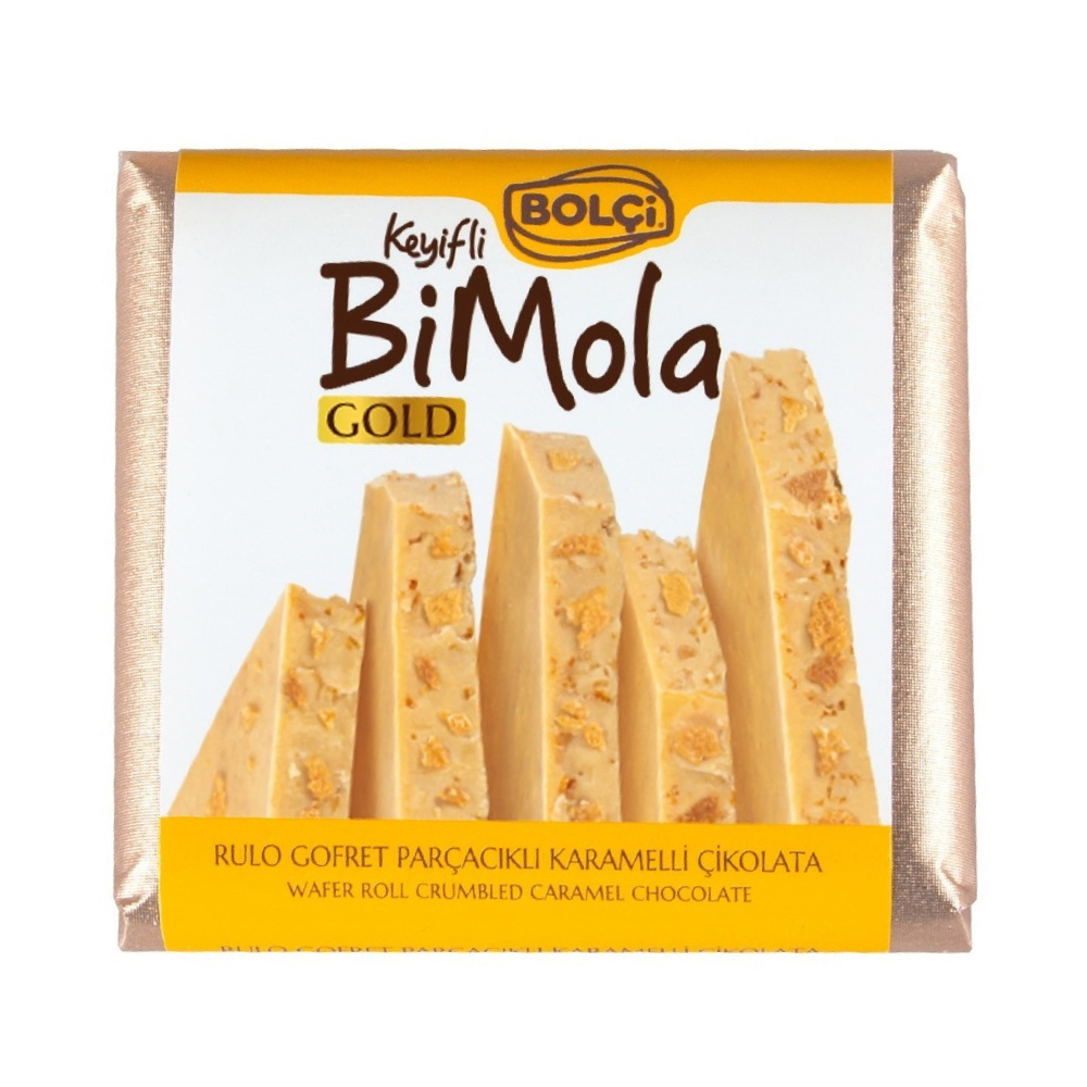 Изображение товара Шоколад Bolci Карамельный с Вафельной Крошкой 70г