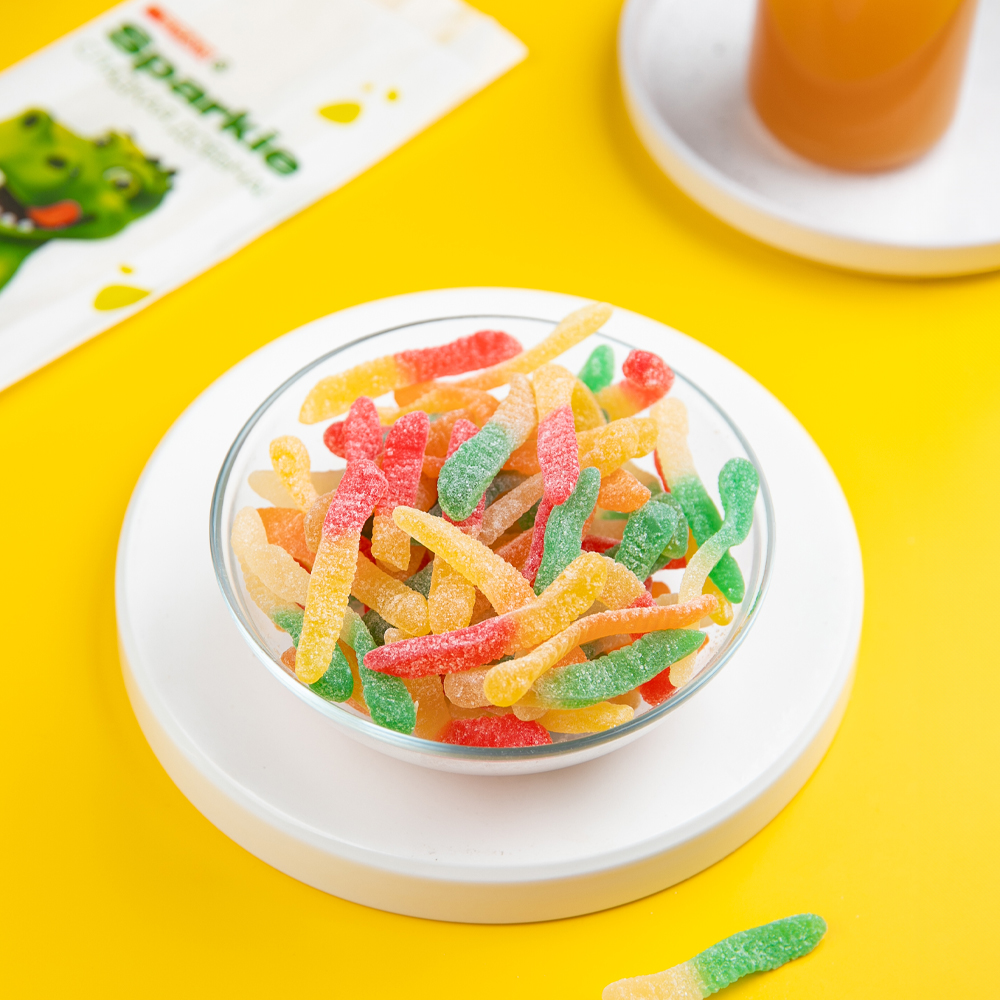 Изображение товара Мармелад Jellopy Кислые червячки Весовой