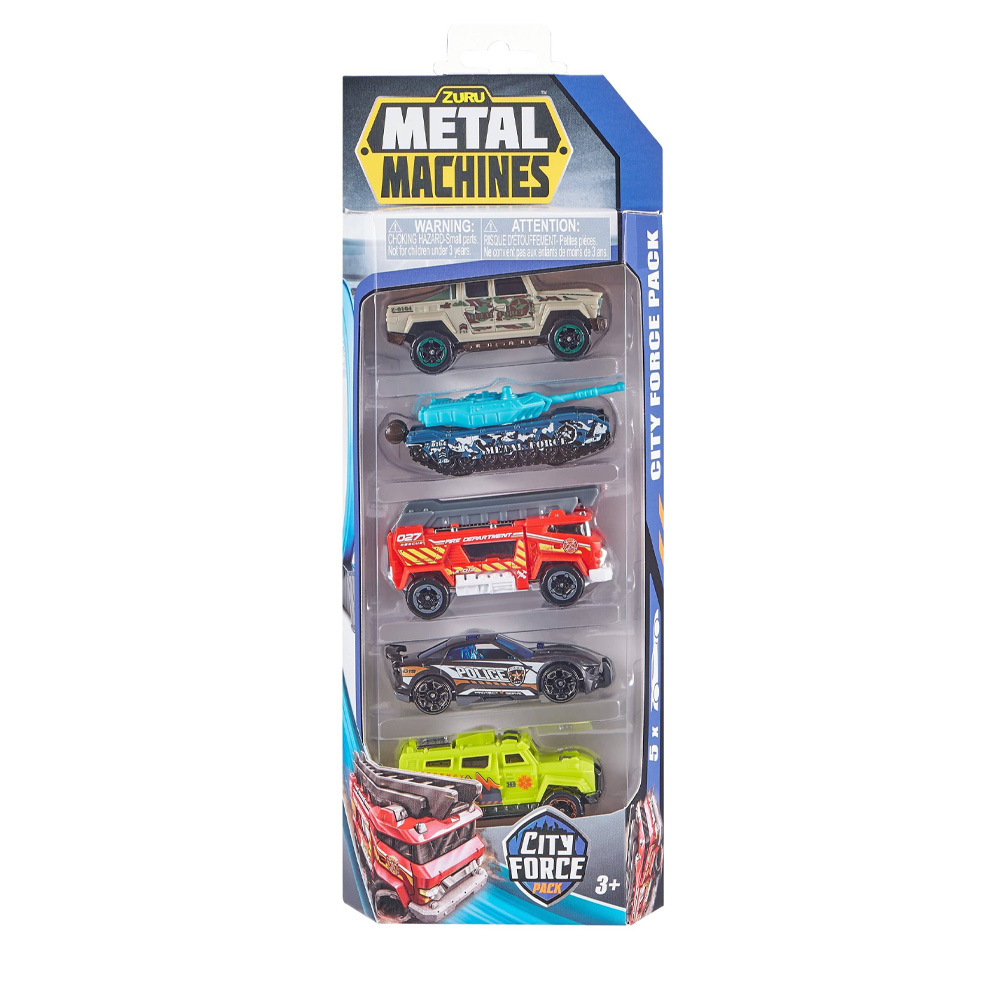 Изображение товара Набор Машинок Металлических Спецтехника 5шт