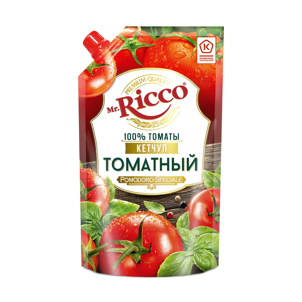 Купить кетчуп mr.ricco томатный 300г дой-пак с доставкой на дом в магазине  SPAR