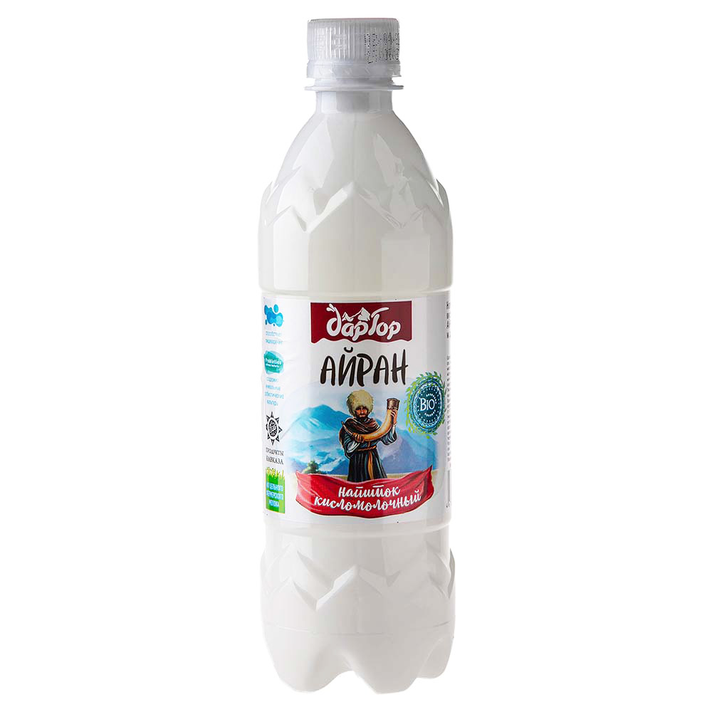 Купить напиток кисломолочный айран дар гор 0,5% 0,5л с доставкой на дом ...