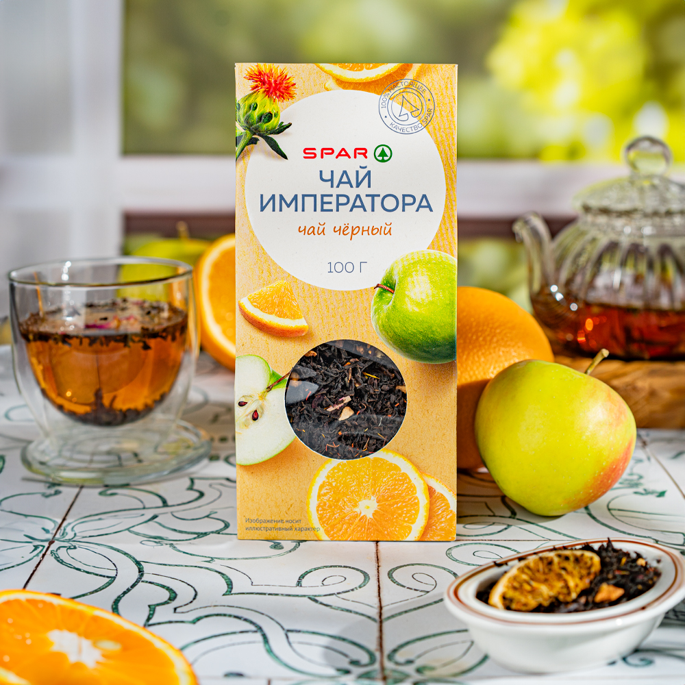 Изображение товара Чай Черный SPAR Чай Императора 100г