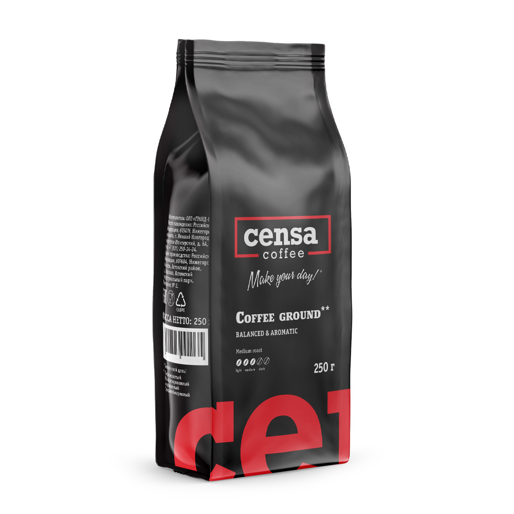 Купить кофе молотый censa 250г с доставкой на дом в магазине SPAR