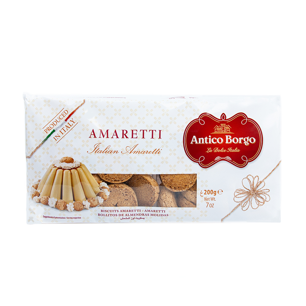 Купить печенье antico borgo миндальное амаретти 200г с доставкой на дом ...