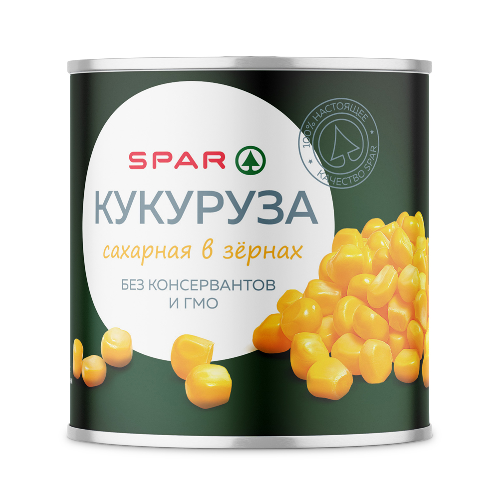 Купить кукуруза сахарная spar 425мл ж/б с доставкой на дом в магазине SPAR