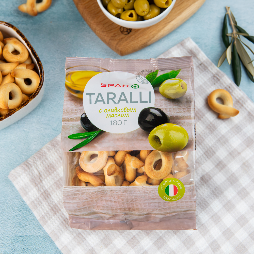 Изображение товара SPAR Таралли с оливковым маслом 180 г