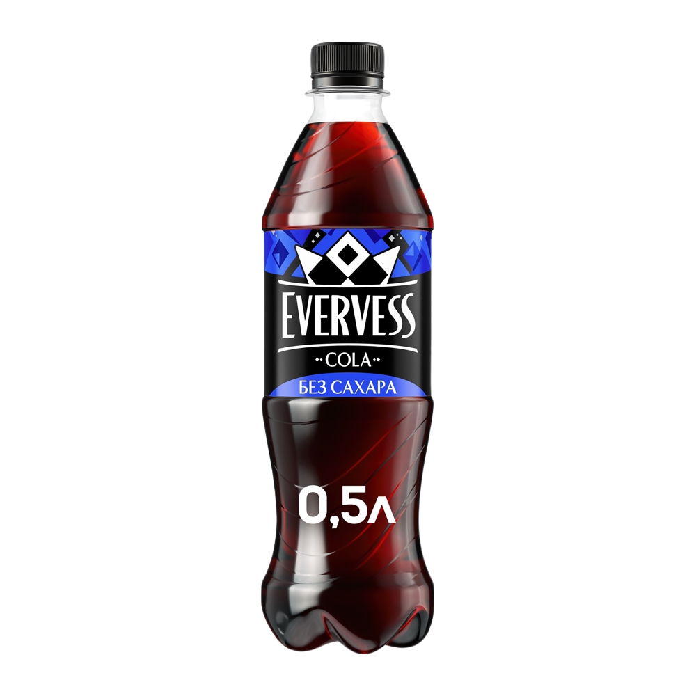 Изображение товара Evervess Газированный Cola без сахара 0,5 л