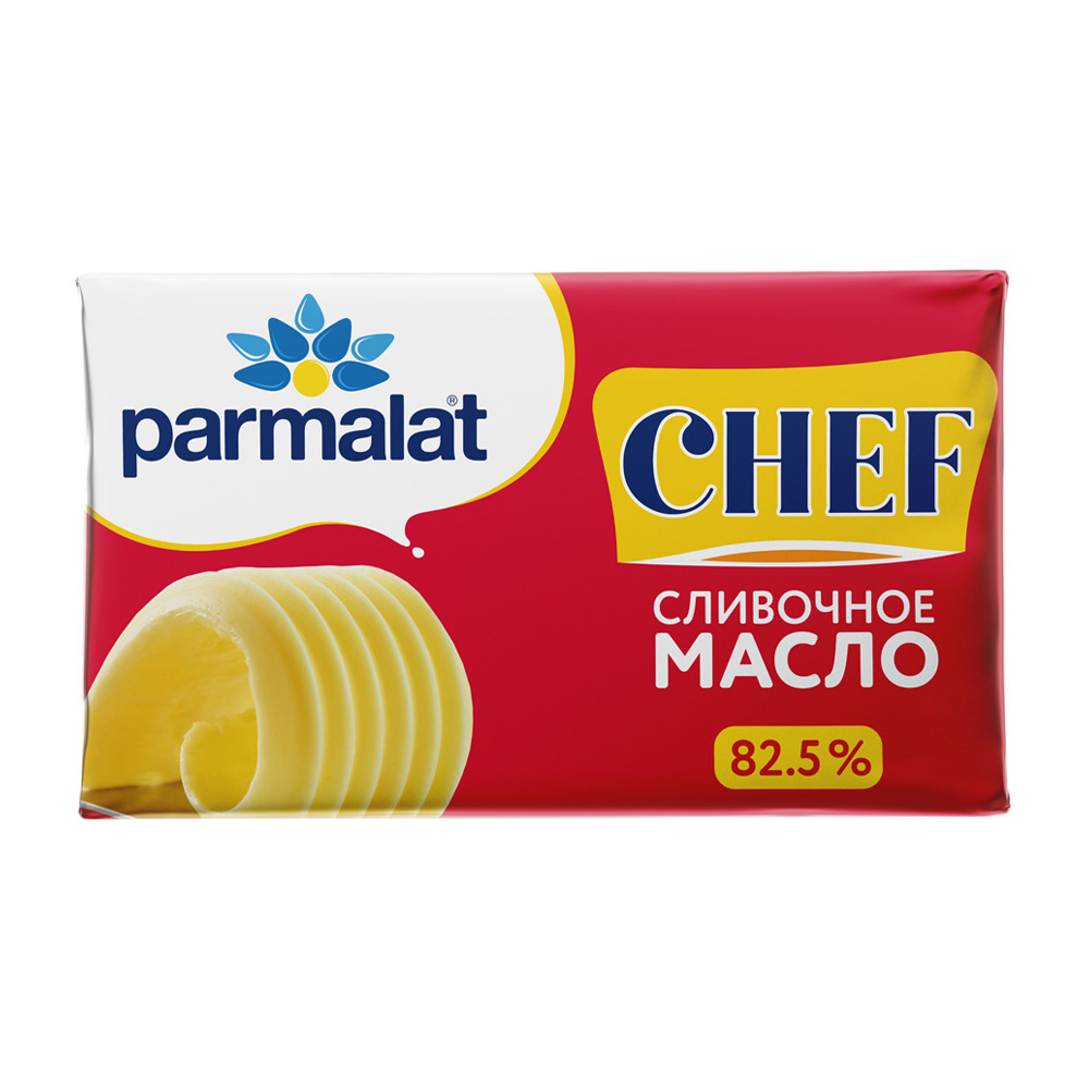 Изображение товара Масло Сливочное Parmalat Chef 82,5% 180г