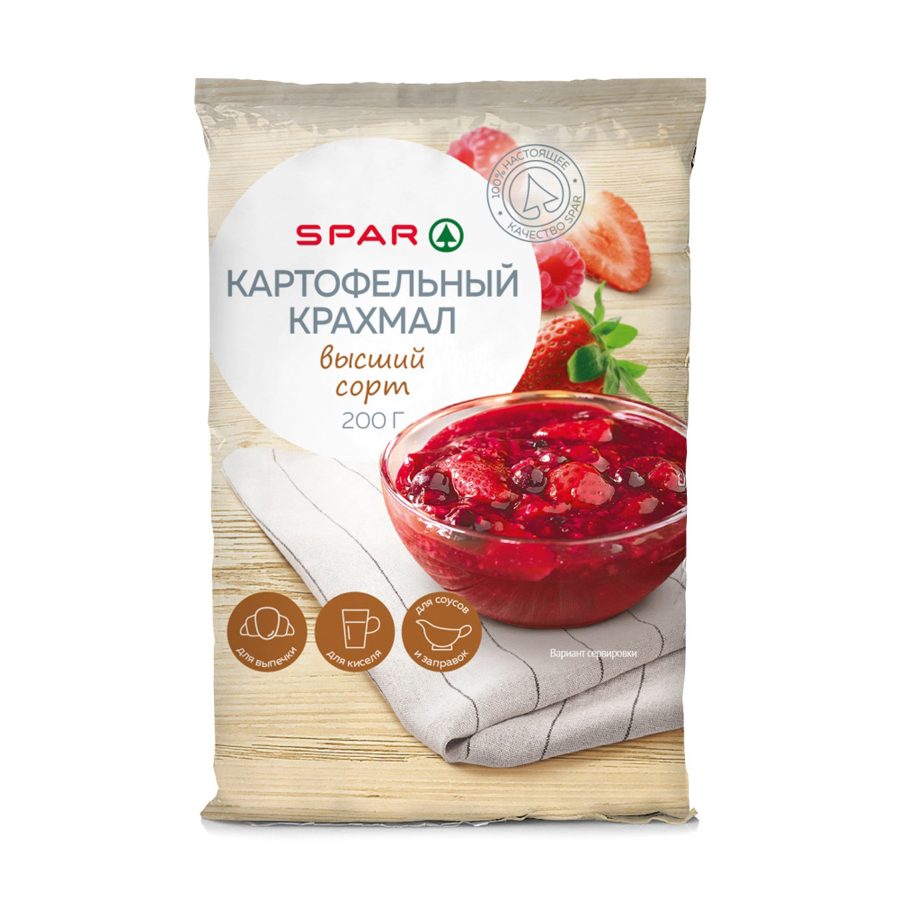 Купить крахмал картофельный spar 200г с доставкой на дом в магазине SPAR