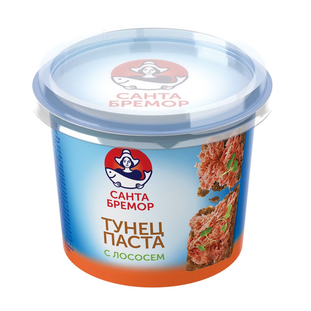 Изображение товара Паста Санта Бремор с Тунцом и Лососем 140г