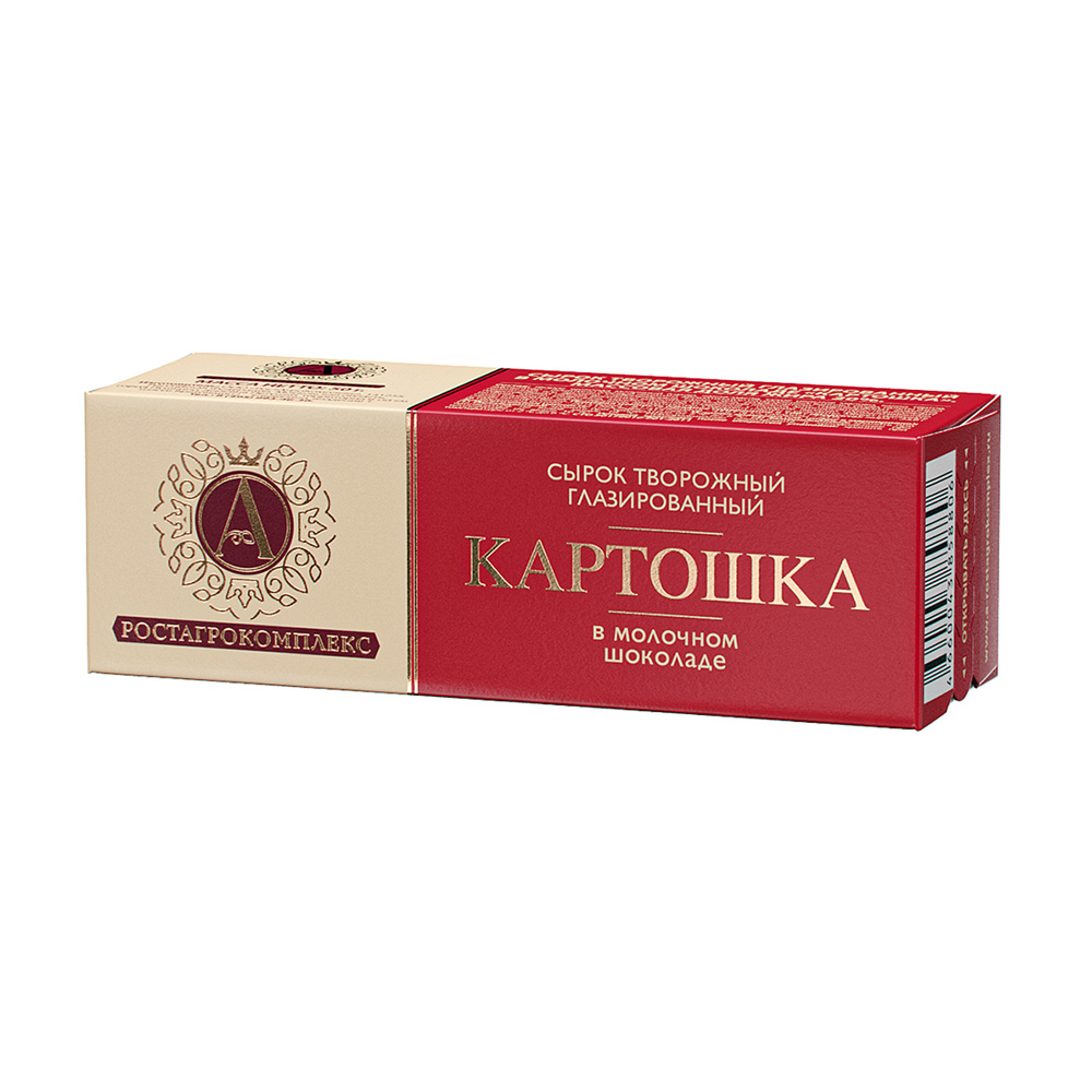 Изображение товара Сырок Глазированный Картошка А.Ростагрокомплекс 26% 50г