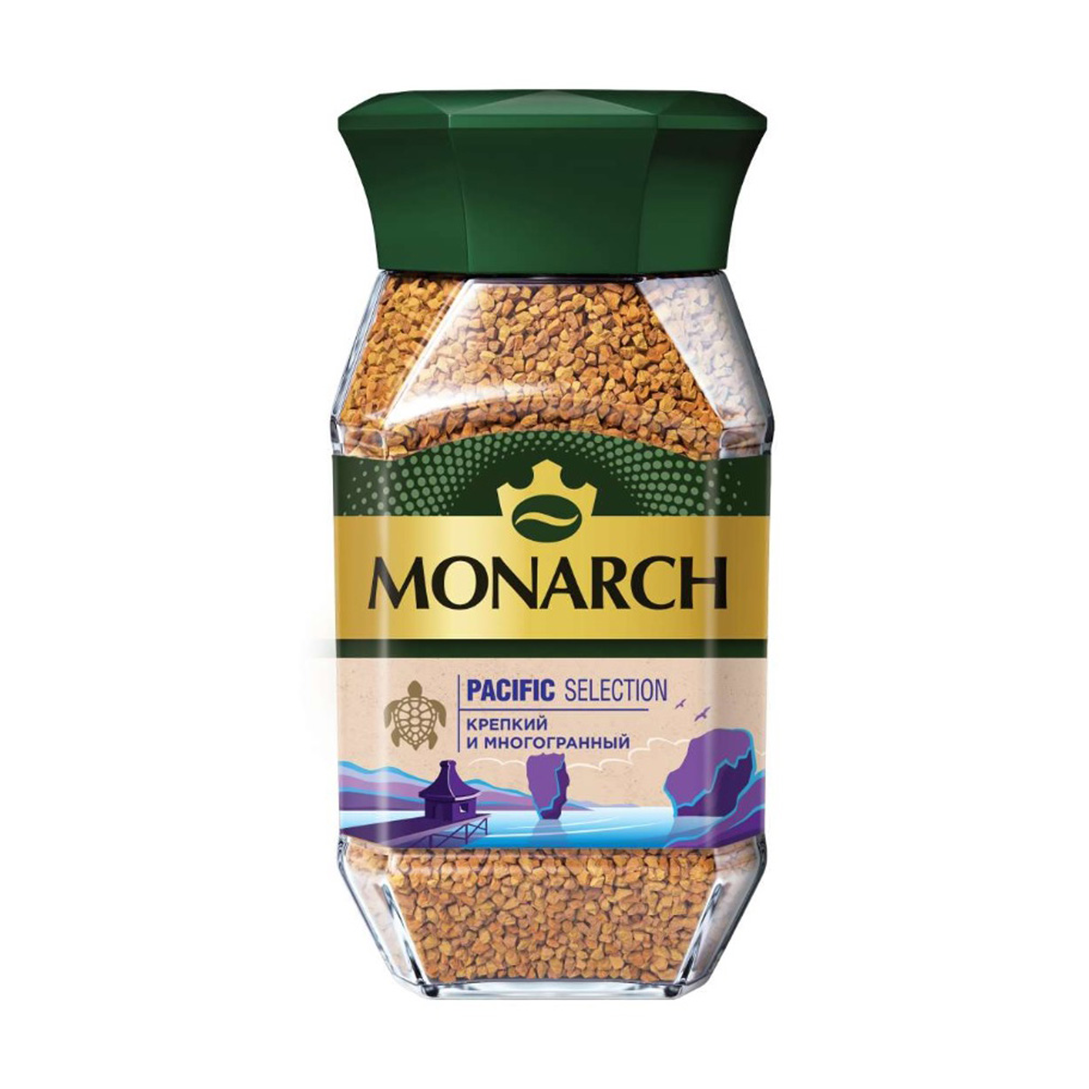 Купить кофе растворимый monarch pacific selection 180г с доставкой на дом в  магазине SPAR