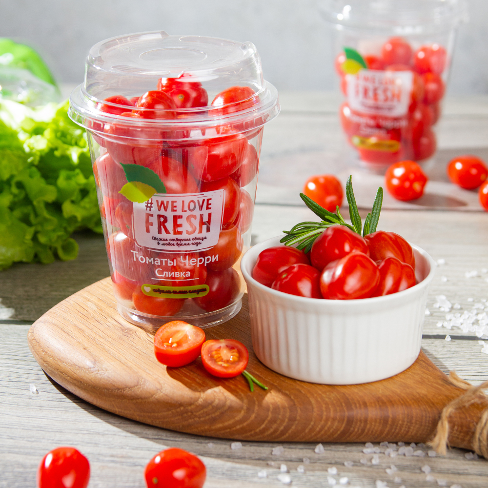 Купить томат we love fresh черри сливка 250г с доставкой на дом в ...