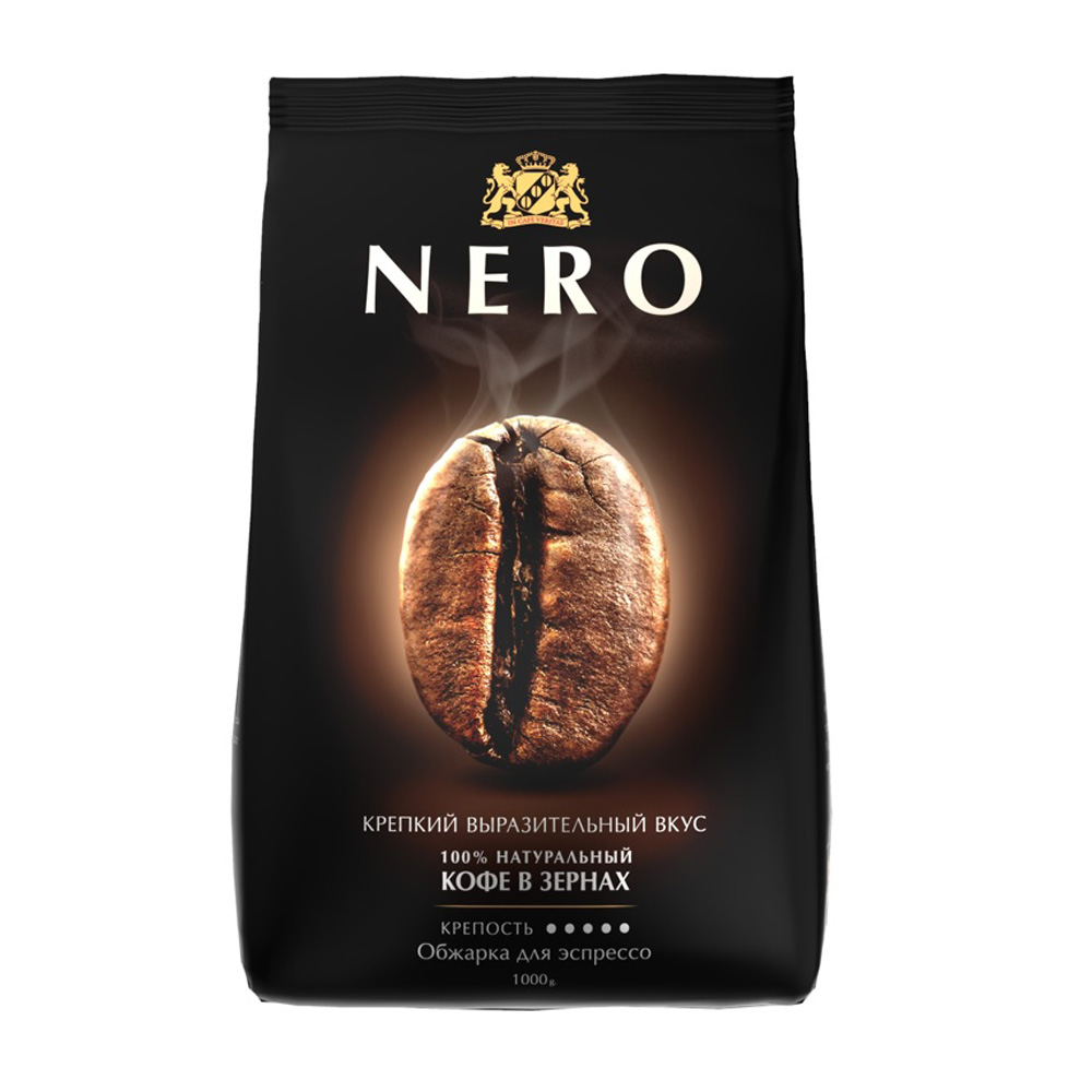 Купить кофе в зернах ambassador nero 1кг с доставкой на дом в магазине SPAR