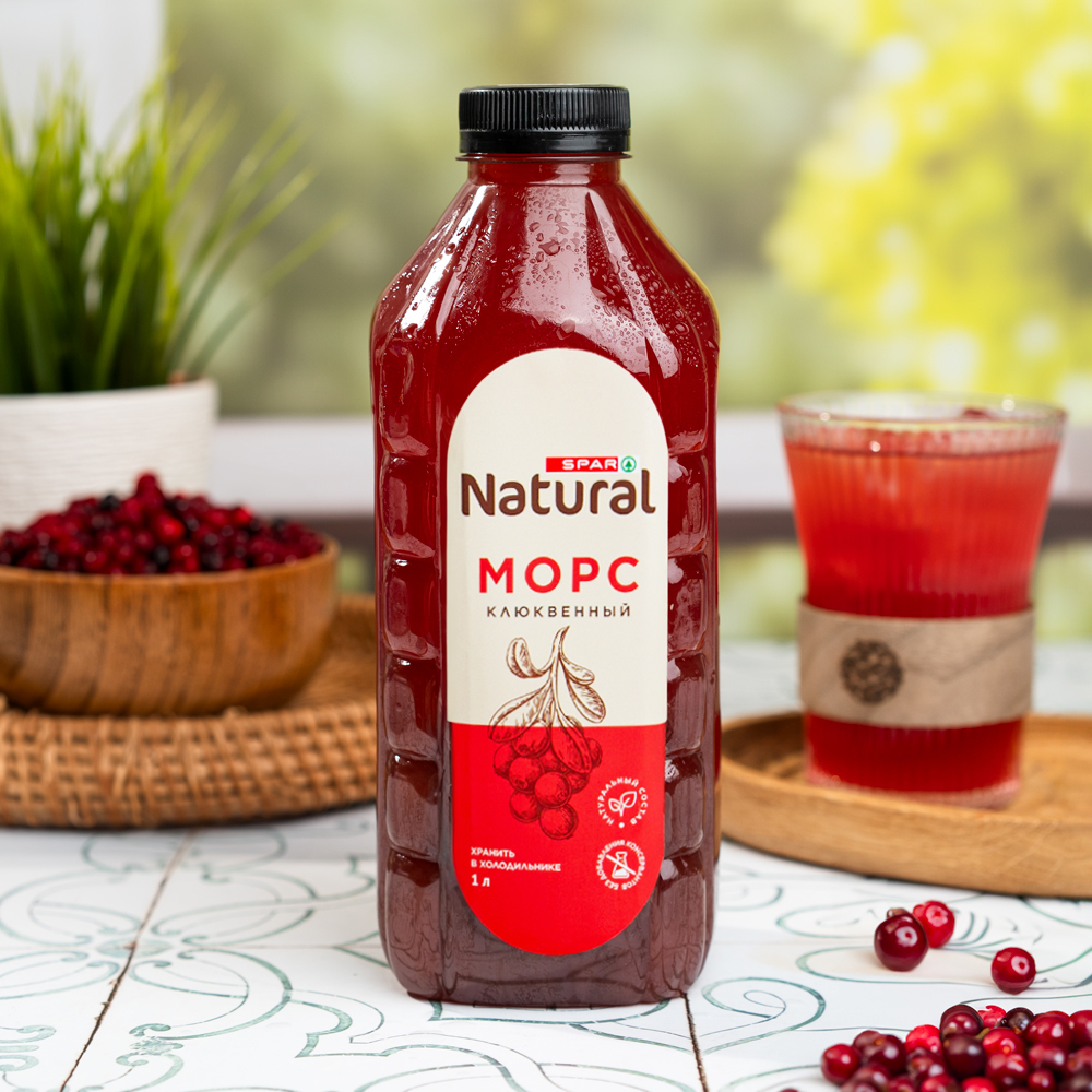 Купить морс spar natural клюквенный 1л с доставкой на дом в магазине SPAR