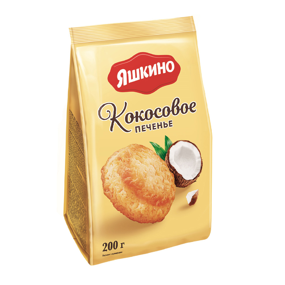 Изображение товара Печенье ЯШКИНО Кокосовое 200 г