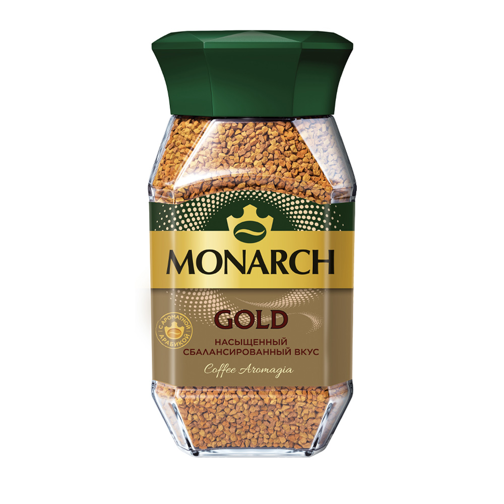 Изображение товара Кофе Растворимый Monarch Gold 190г Стекло