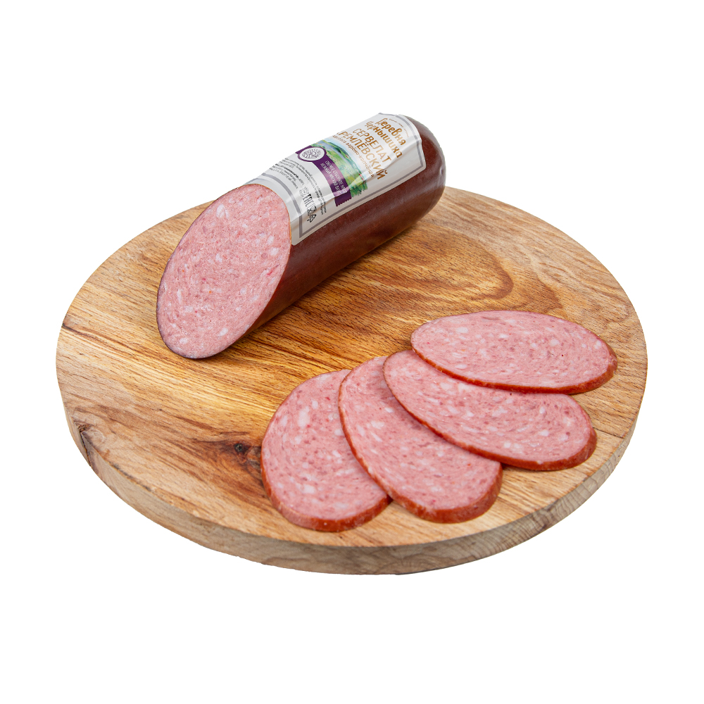 Изображение товара Сервелат Варено-Копченый Кремлевский Деревня Чернышиха