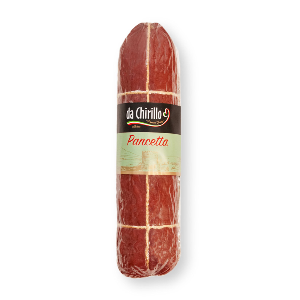 Купить колбаса сыровяленая da chirillo pancetta с доставкой на дом в  магазине SPAR