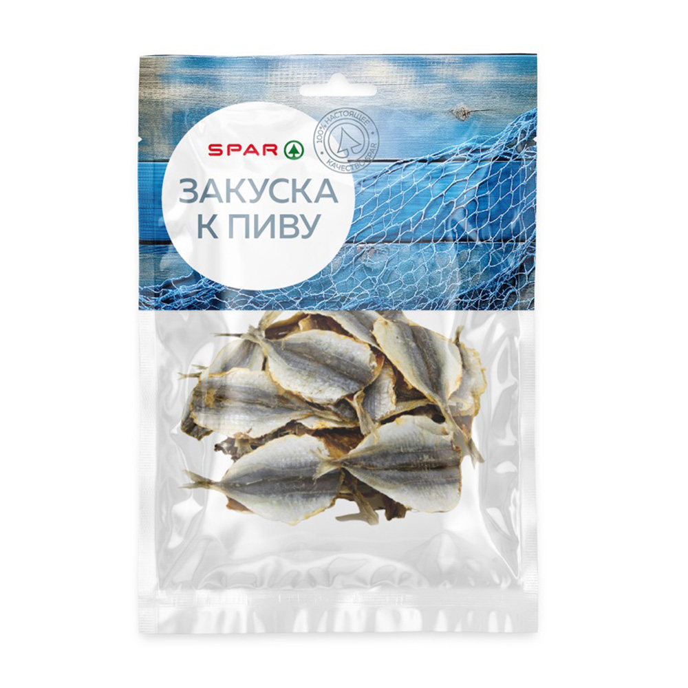 Изображение товара Желтый Полосатик SPAR Сушено-Вяленый 70г