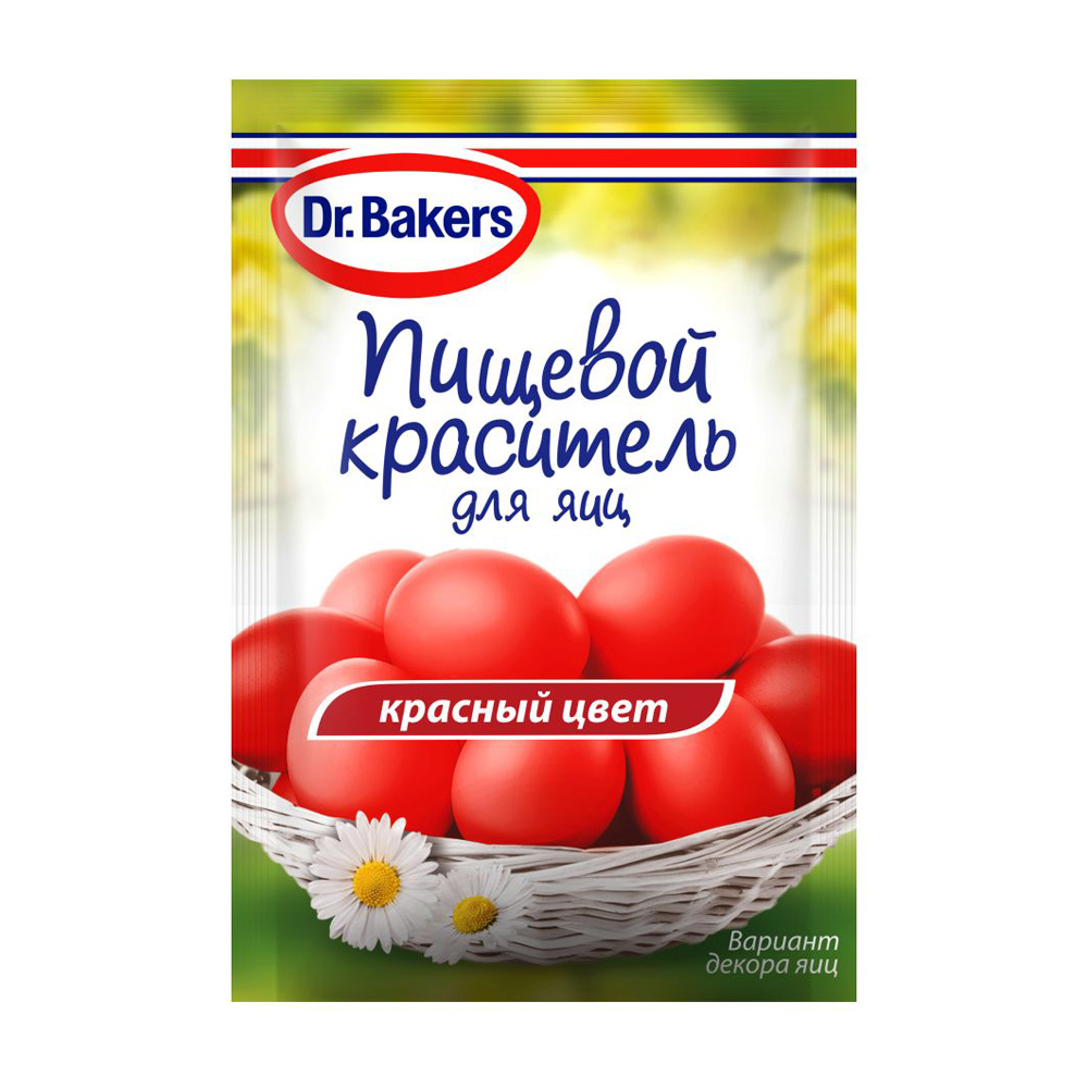 Изображение товара Краситель Пищевой Dr.Bakers Жидкий Красный 5мл