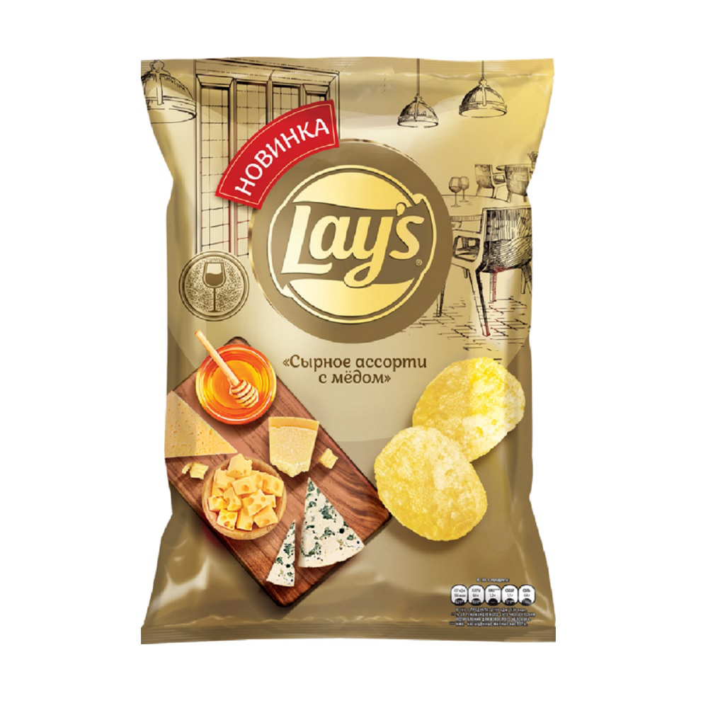 Купить чипсы картофельные lays сырное ассорти с медом 90г с доставкой на  дом в магазине SPAR