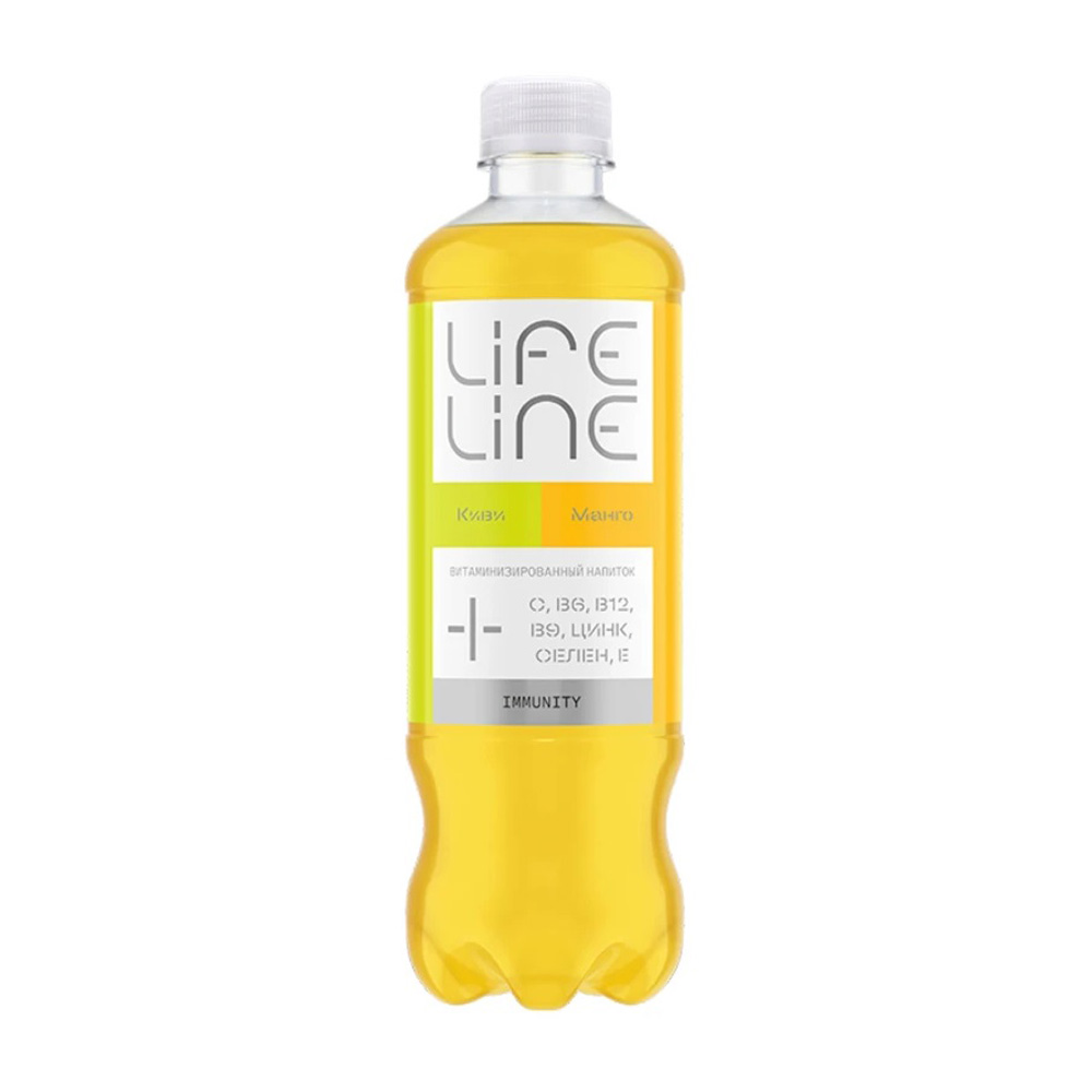 Купить напиток lifeline со вкусом манго и киви 0,5л пэт с доставкой на ...