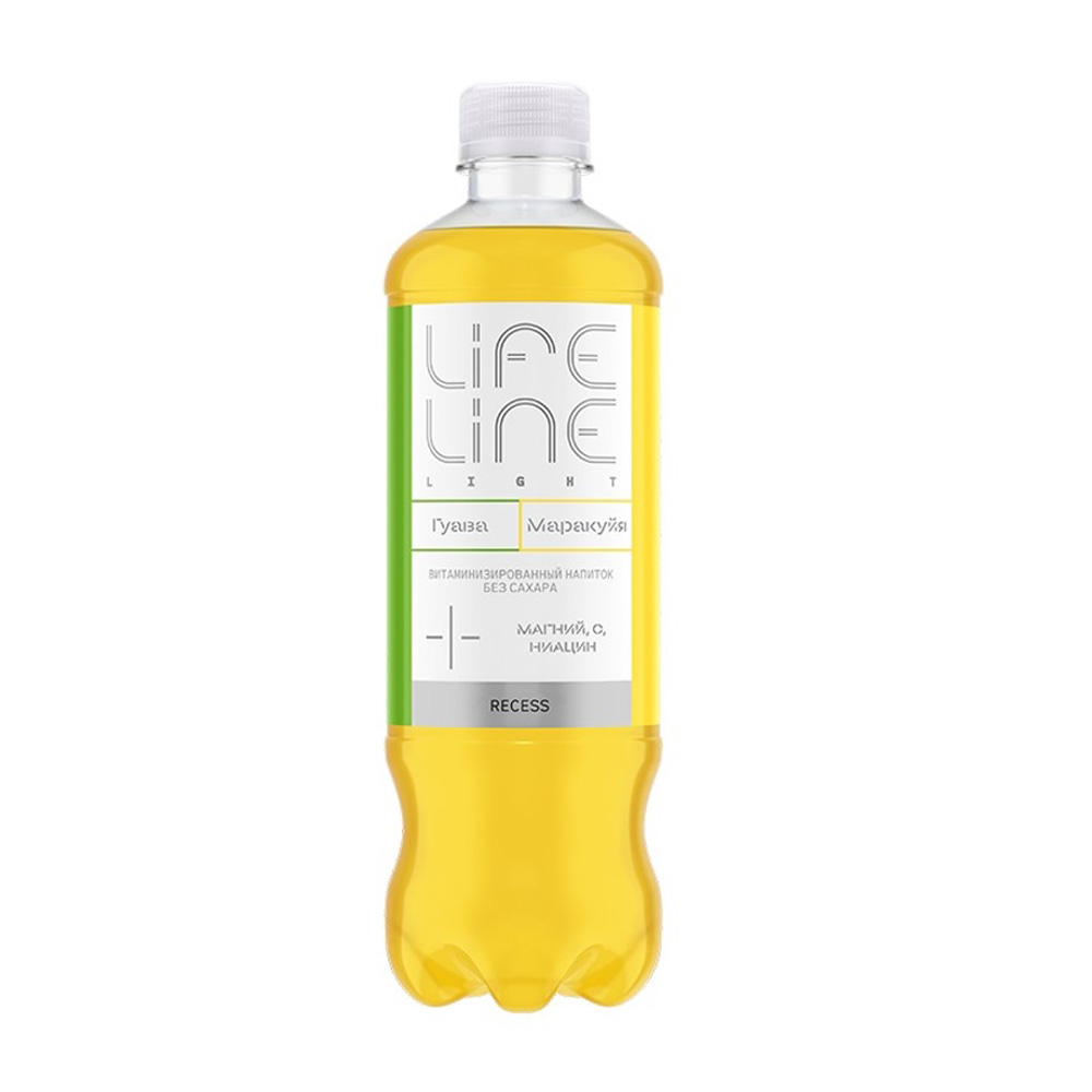 Купить напиток lifeline со вкусом гуавы и маракуйи 0,5л пэт с доставкой ...