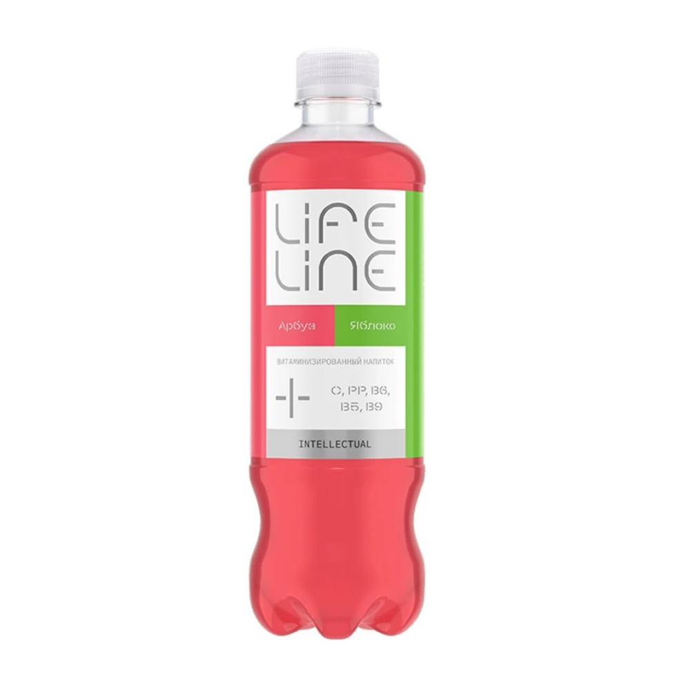 Купить напиток lifeline со вкусом арбуза и яблока 0,5л пэт с доставкой ...