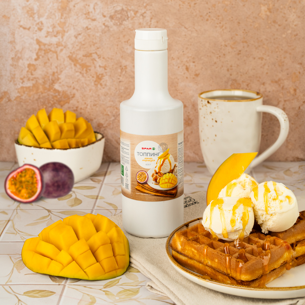 Изображение товара Топпинг SPAR Манго Маракуйя 600г