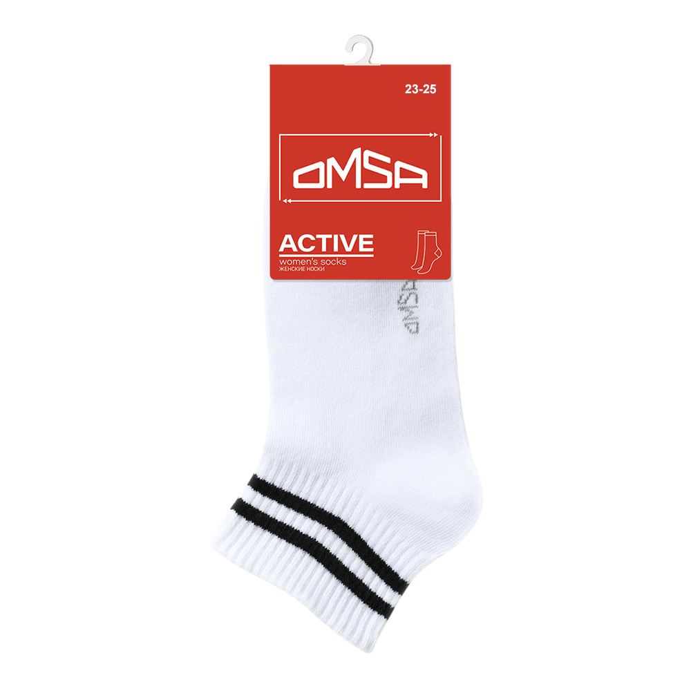 Изображение товара Носки Omsa Active Белые Женские р.23-25