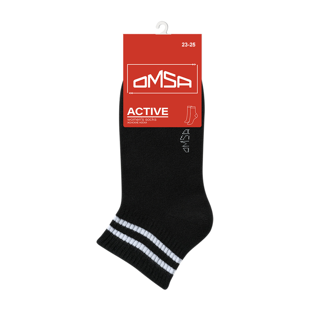 Изображение товара Носки Omsa Active Черные Женские р.23-25