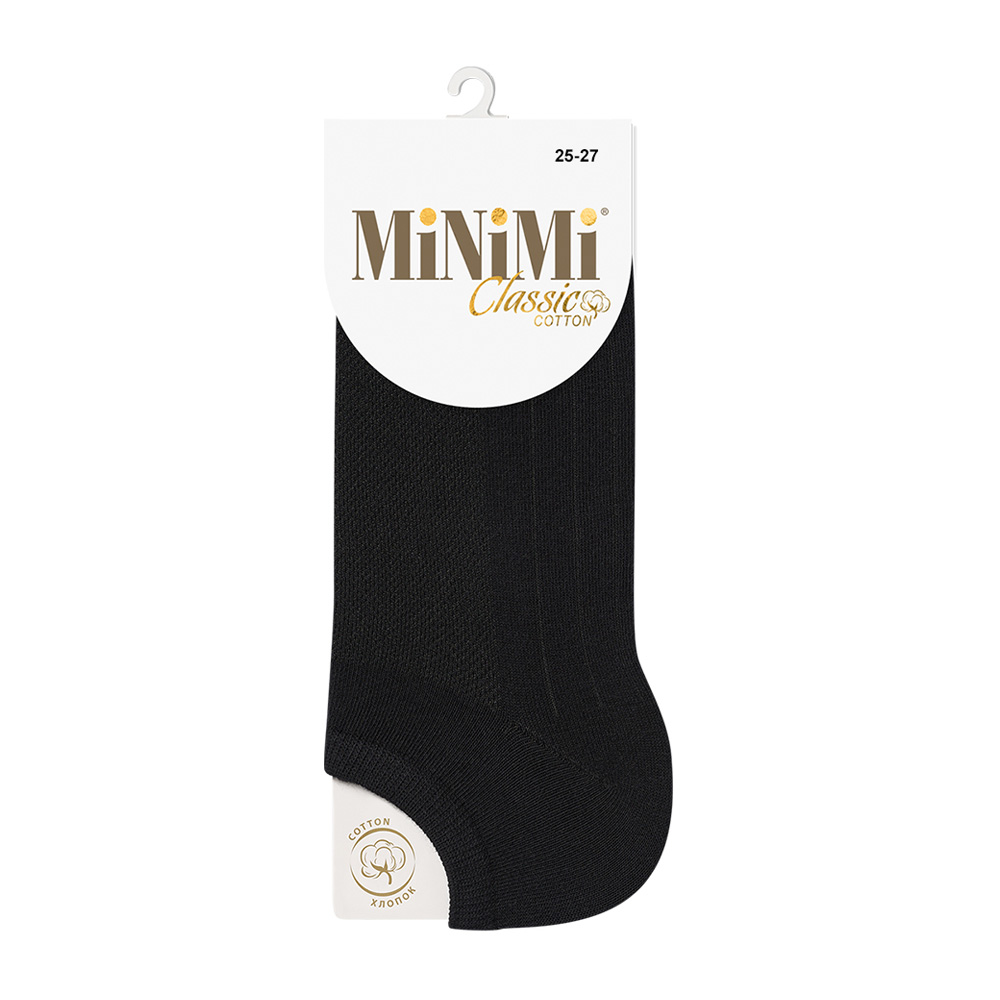 Изображение товара Носки Minimi Cotone Укороченные Черные Женские р.25-27