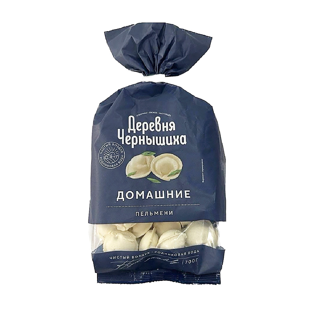 Изображение товара Пельмени Домашние Деревня Чернышиха ГОСТ 700г