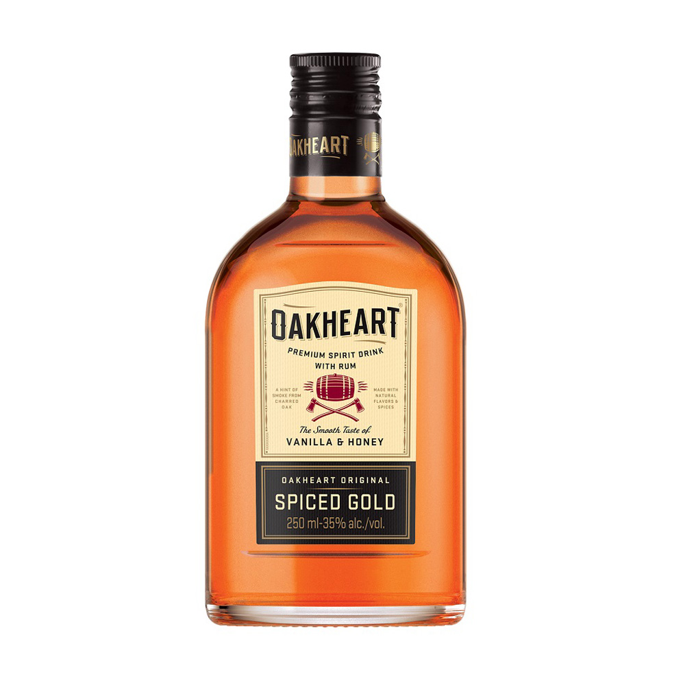 Изображение товара Коктейль Оакхарт Ориджинал Спайсд Голд с Ромом 35% 0,25л