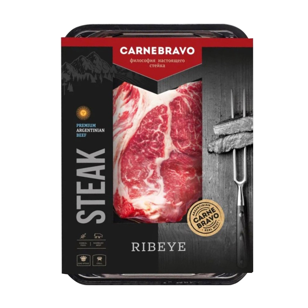 Купить стейк рибай carnebravo steak 250г с доставкой на дом в магазине SPAR