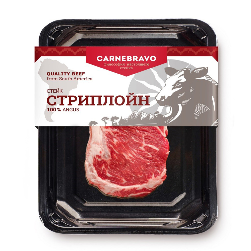 Купить стейк стриплойн carnebravo 250г с доставкой на дом в магазине SPAR