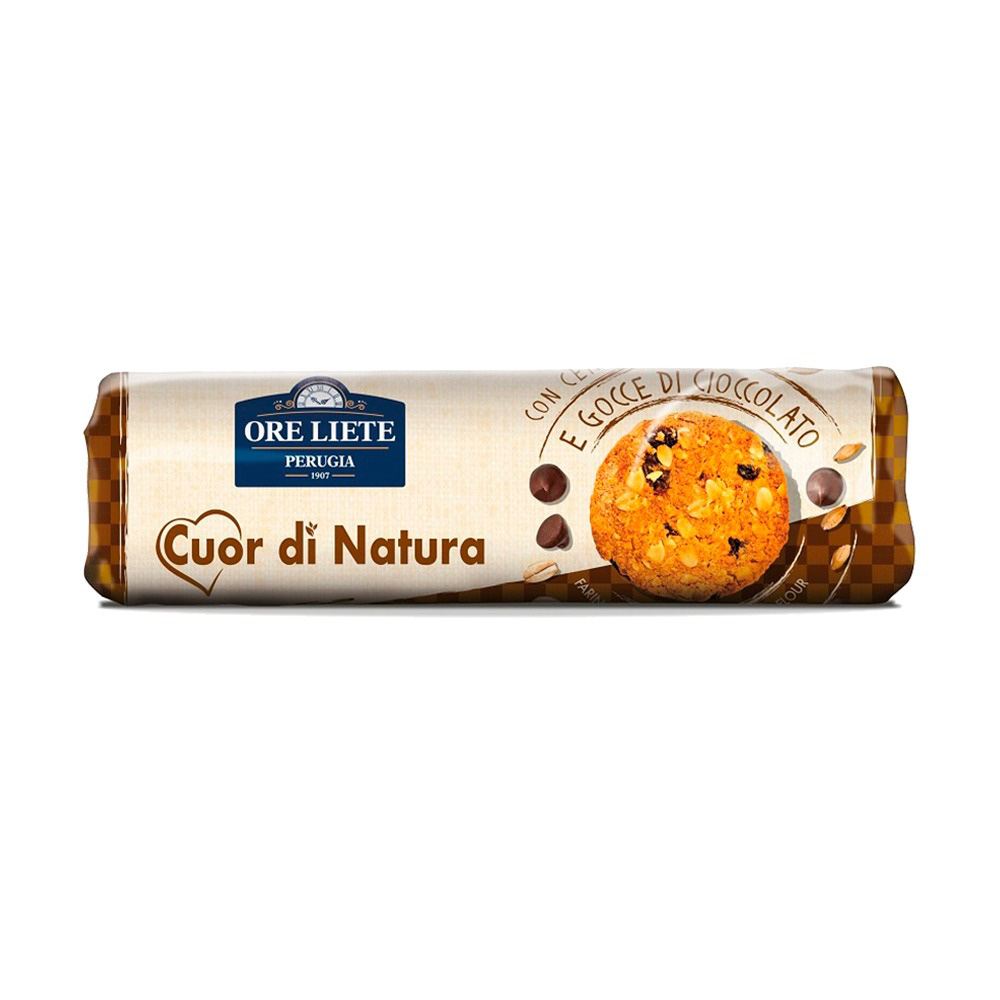 Изображение товара Печенье Злаковое Ore Liete с Кусочками Шоколада 230г