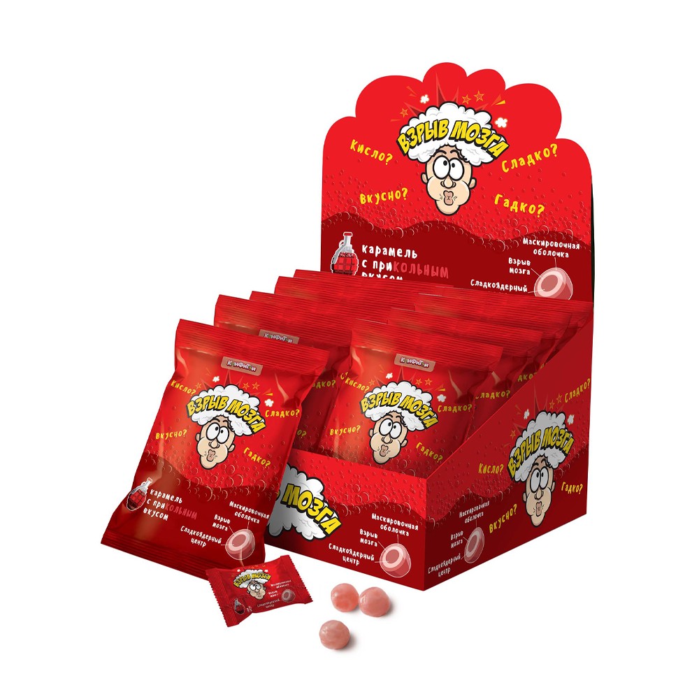 Изображение товара Карамель Взрыв Мозга со Вкусом Колы 15г