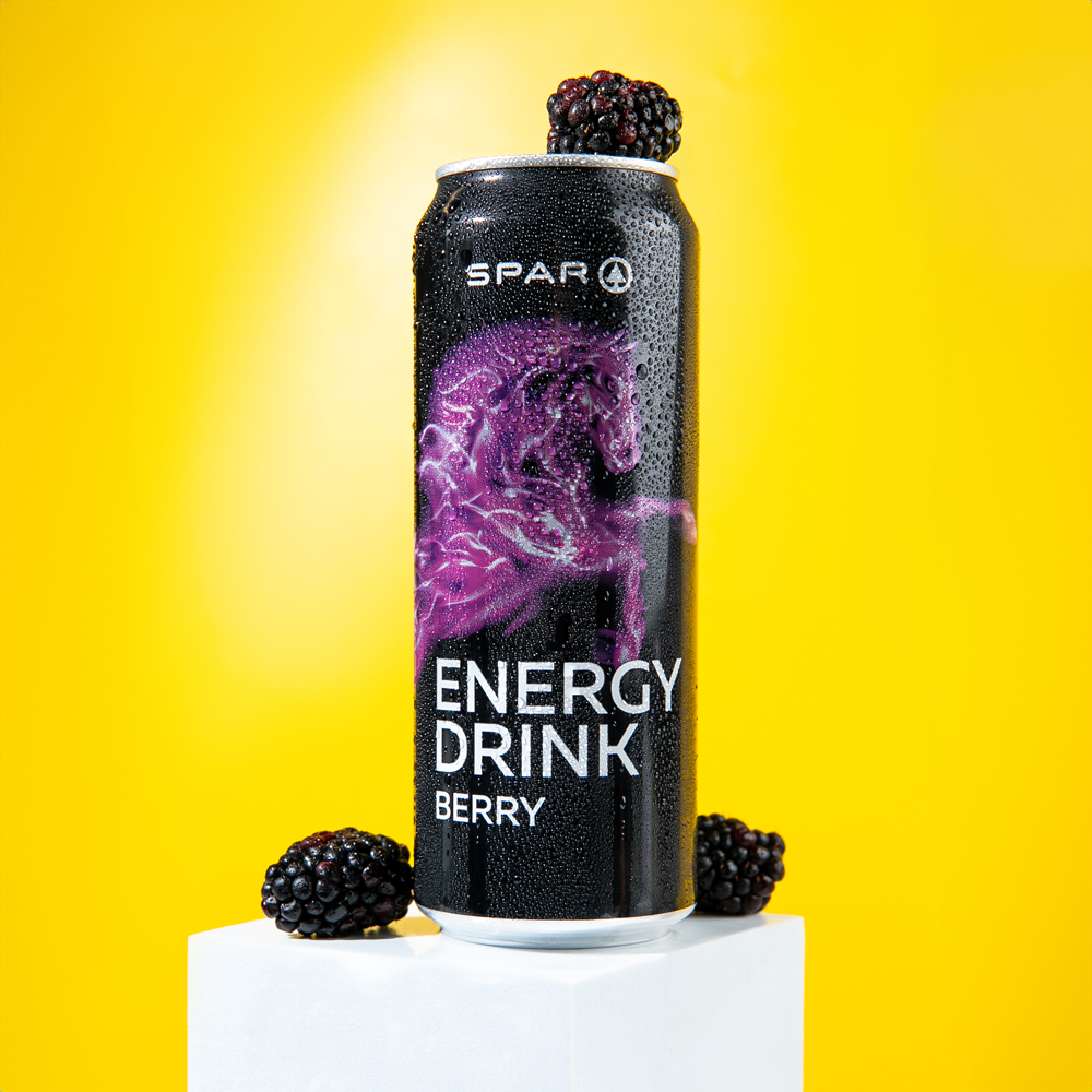Изображение товара Энергетический Напиток SPAR Berry 0,45л ж/б