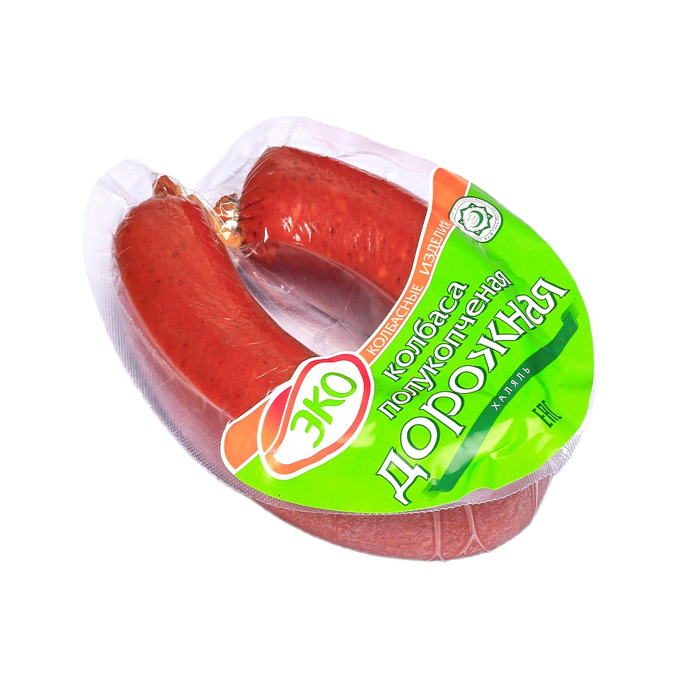 Изображение товара Дорожная ЭКО варено‑копченая колбаса 0,3 кг