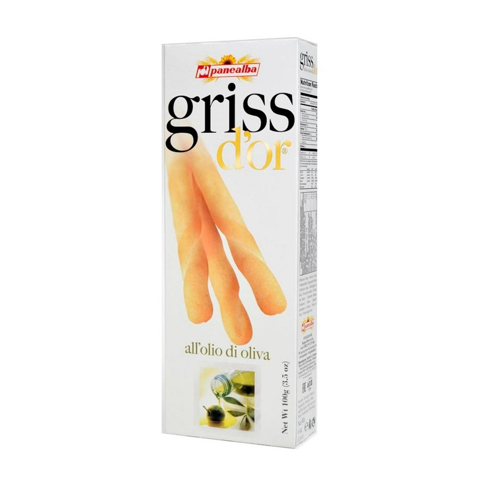 Изображение товара Палочки Panealba Грисс Дор Хлебные с Оливковым Маслом 100г