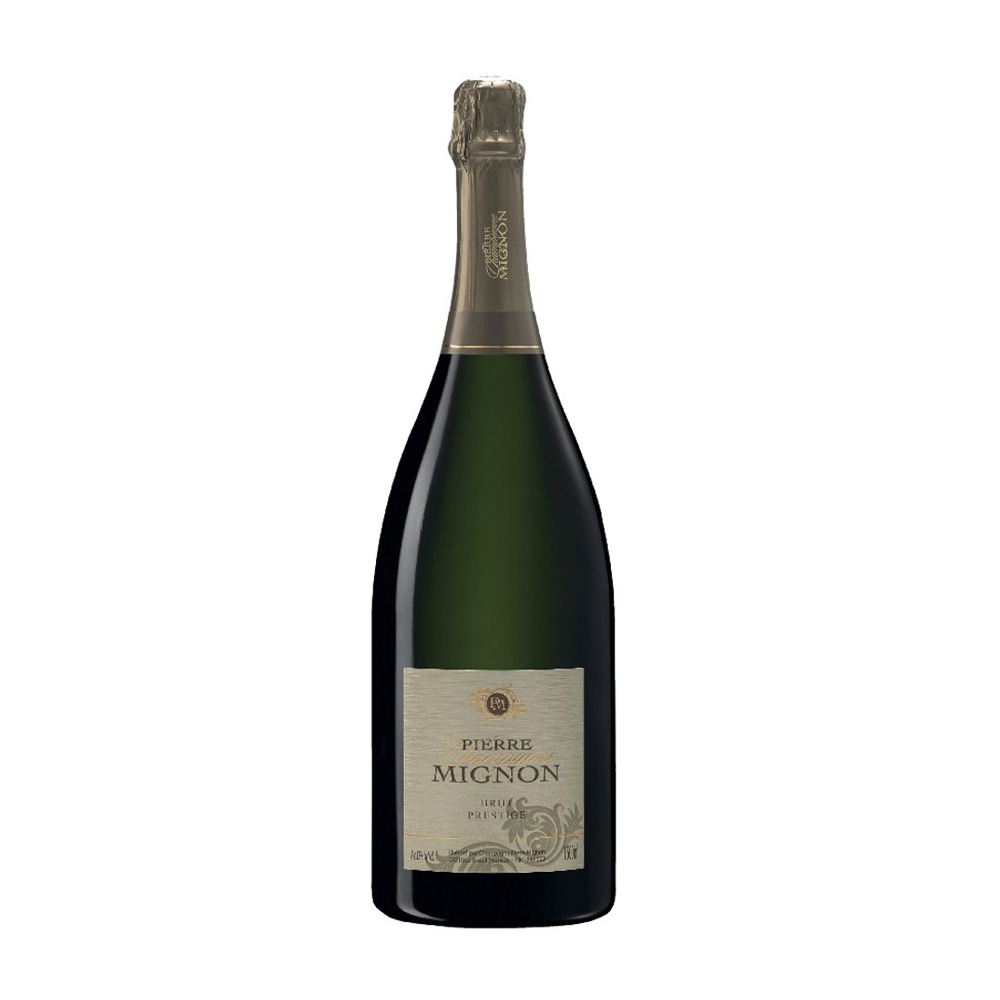 Изображение товара Вино Игристое Пьер Миньон Престиж Белое Брют 12% 1,5л