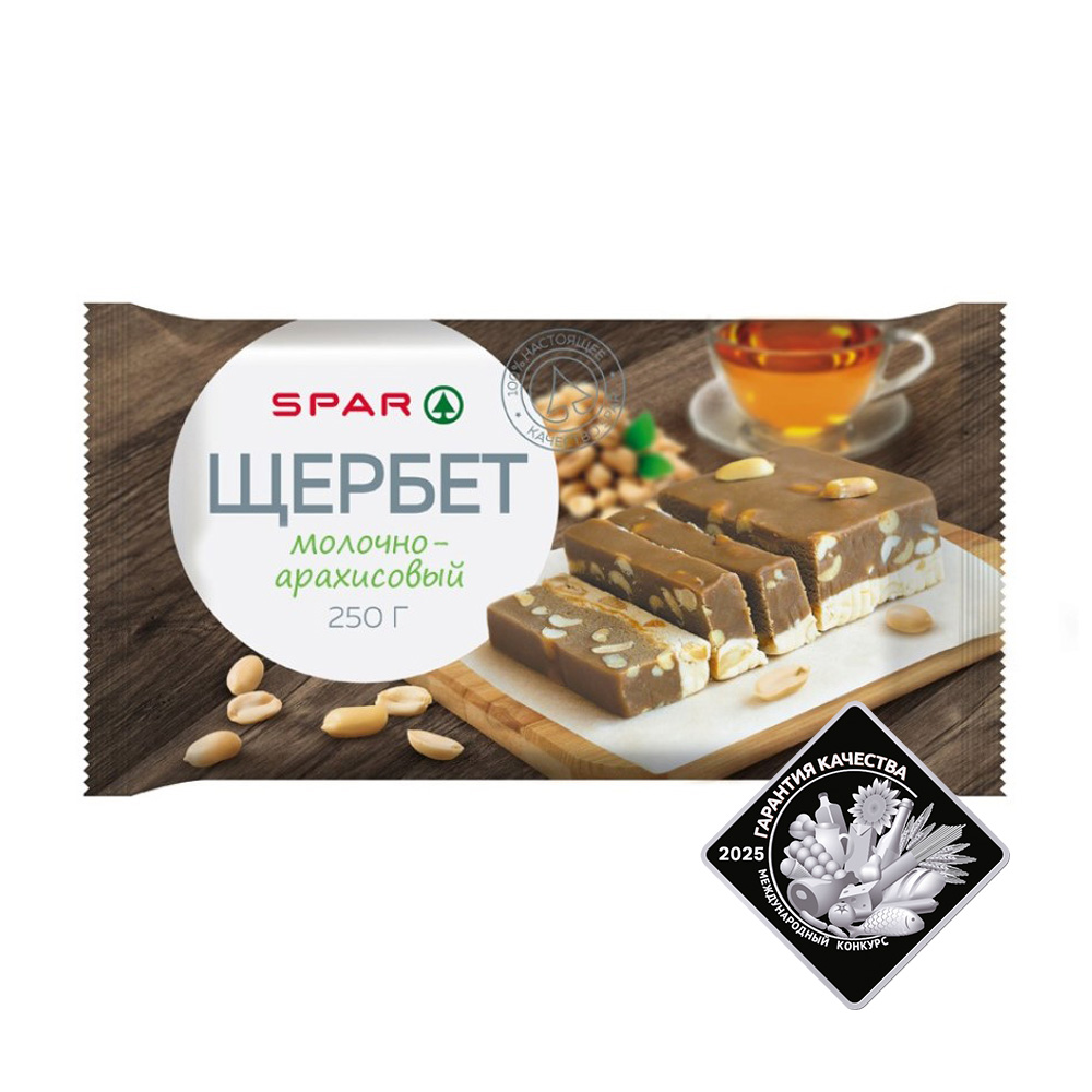 Изображение товара Щербет SPAR Молочно-Арахисовый 250г