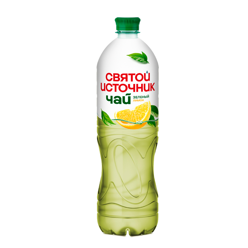 Изображение товара Чай Холодный Святой Источник Зеленый Лимон 1л