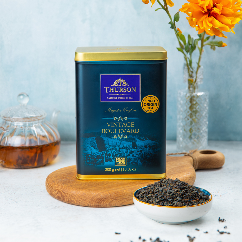 Изображение товара Чай Черный Thurson Vintage Boulavard Листовой 300г