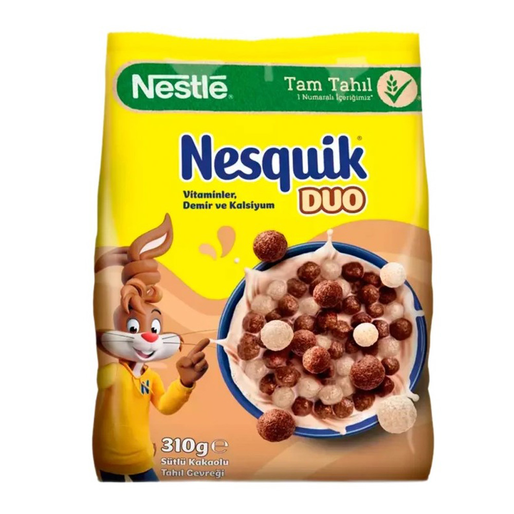 Изображение товара Готовый Завтрак Nesquik Duo Шарики Шоколадные 310г