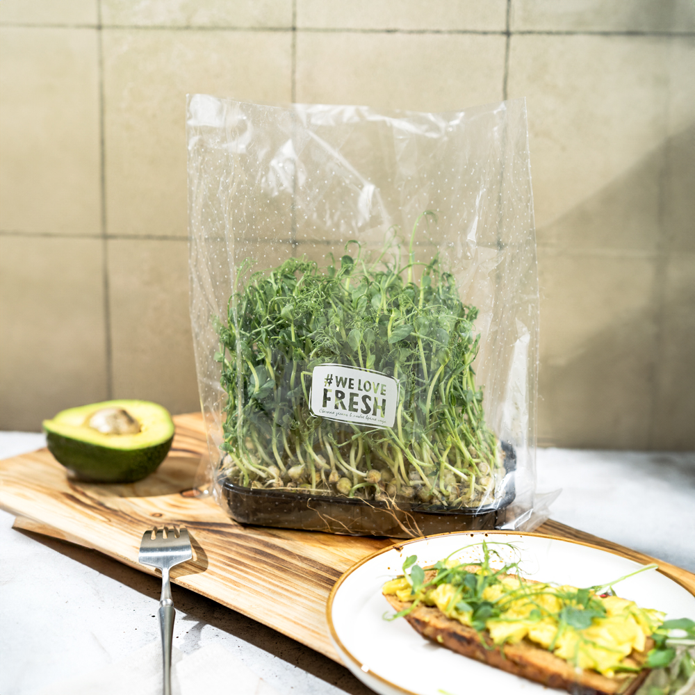 Изображение товара Микрозелень We Love Fresh Горох 250г